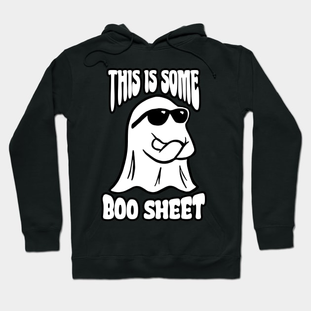 This Is Some Boo Sheet Funny Halloween Hoodie by devilcat.art